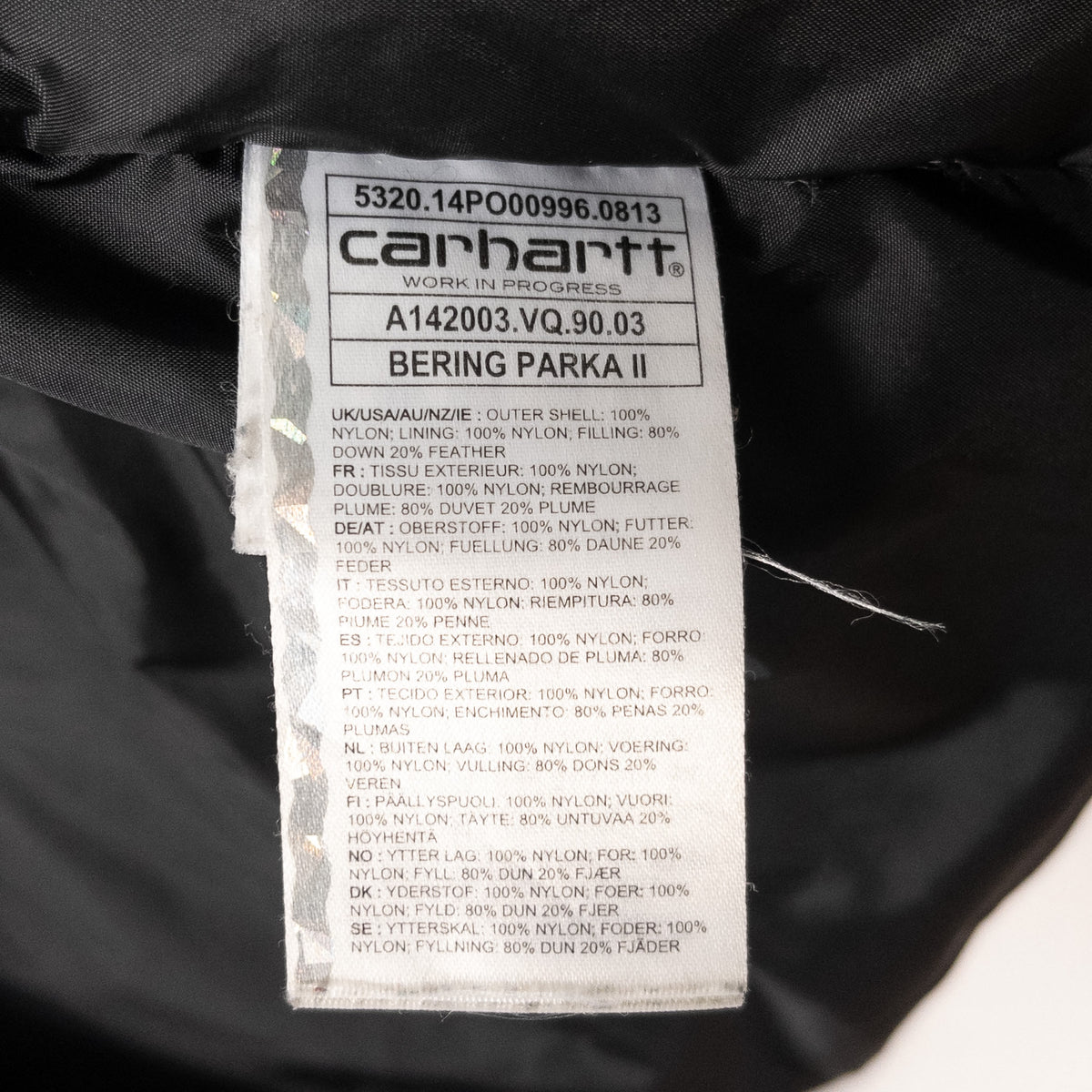 Carhartt ダウンジャケット